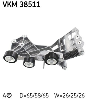 Tendicinghia, Cinghia Poly-V - VKM 38511 SKF